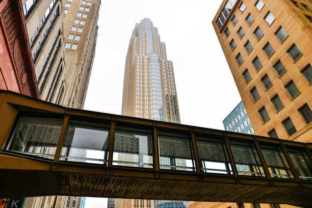 istock Minneapolis Skyscraper Buildings in Downtown District 1248640603