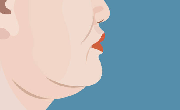 Fat senior woman face with a double chin
wrinkles and skin imperfection closeup vector illustration Fat senior woman face with a double chin
wrinkles and skin imperfection close up vector illustration big fat lips stock illustrations
