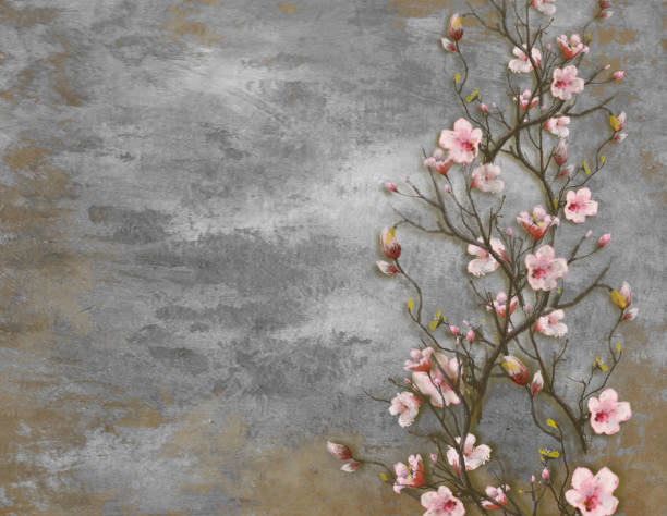 istock Abstract art colorful flowers  painting. Spring multicolored illustration 1248643736
