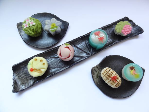 istock Wagashi Four seasons collection 1248652676