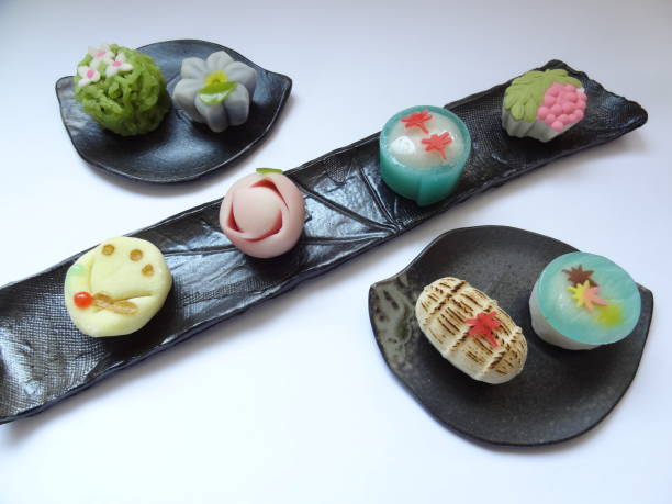 istock Wagashi Four seasons collection 1248652678