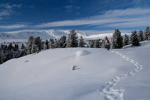 istock Walking in the snow, South Tyrol 124865664