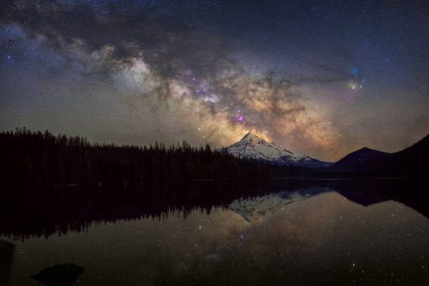 istock Milky way over Mount Hood 1248663329