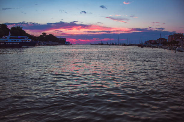 istock colorful sunset in Croatia 1248664621
