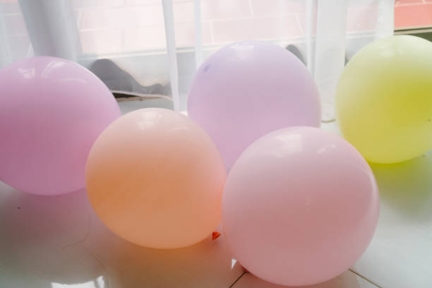 istock Colorfull Balloons on The Floor 1248666982
