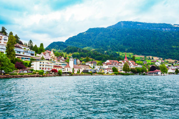 istock Weggis town on Lake Lucerne 1248686160