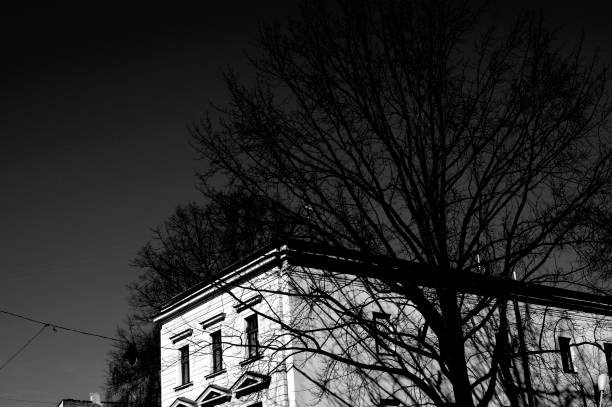 istock Beautiful Riga city architecture with old buildings. 1248688046