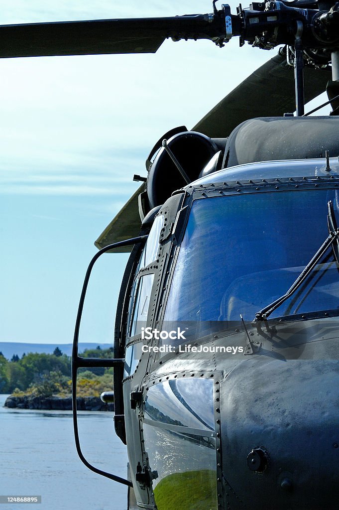 Black Hawk Hubschrauber - Lizenzfrei Farbbild Stock-Foto