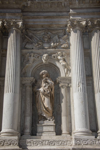 istock facade of Santa Maria del Giglio 1248690078