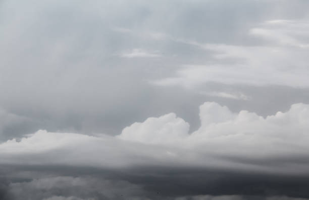 istock The Sky before storm and heavy rain coming. Sky with dark gray cloud. 1248693879