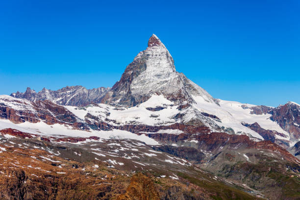 istock Matterhorn mountain range in Switzerland 1248694717