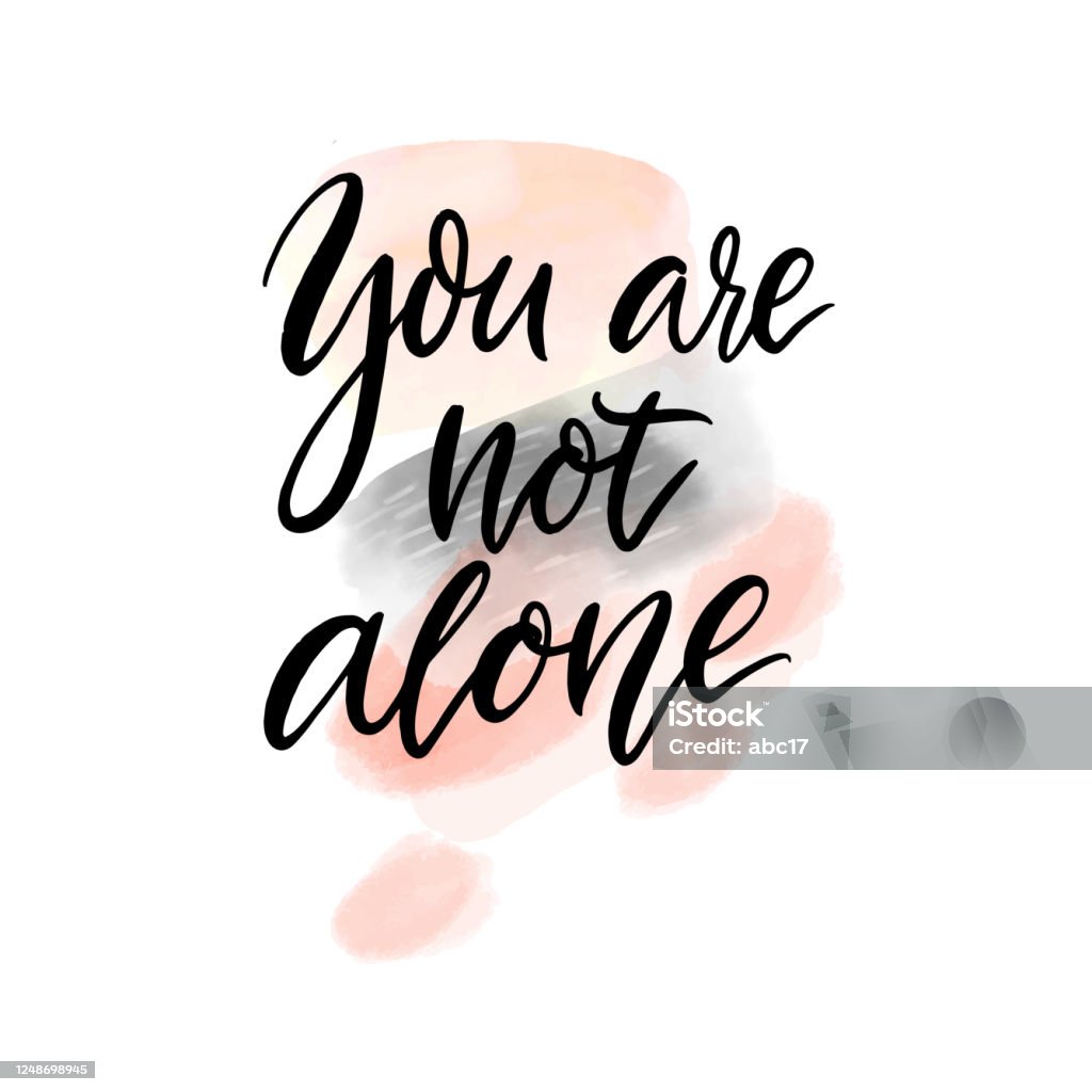 Tu Nes Pas Seul Citation De Soutien Dicton Inspirant Texte De Calligraphie Manuscrite Sur Des Taches Abstraites Daquarelle Rose Et Grise Vecteurs Libres De Droits Et Plus D Images Vectorielles De Encouragement Tu Nes Pas Seul Citation De Soutien Dicton Inspirant Texte De Calligraphie Manuscrite Sur Des Taches Abstraites Daquarelle Rose Et Grise Vecteurs Libres De Droits Et Plus D Images Vectorielles De Encouragement