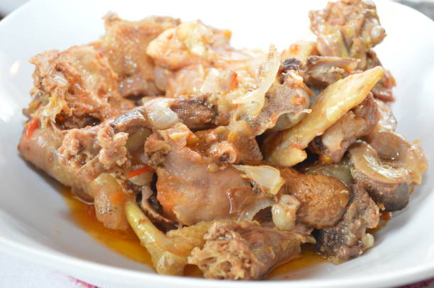 istock Chicken with African tomato sauce 1248704736