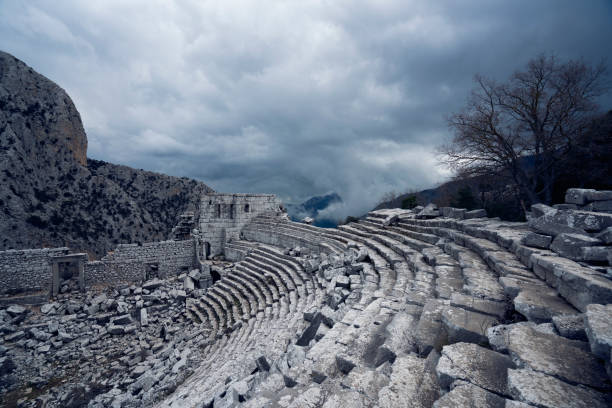 Antalya Province, Lycia, Termessos, Turkey - Middle East, Amphitheater