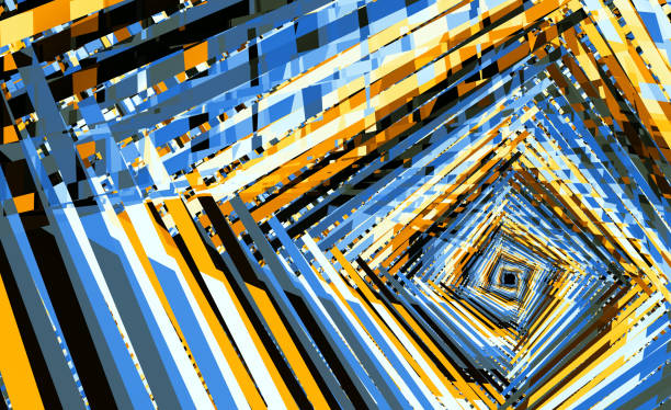 istock Abstract meditative color fractal background 1248713302