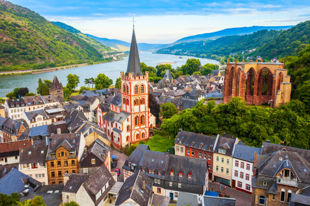 istock Bacharach old town in Germany 1248719946