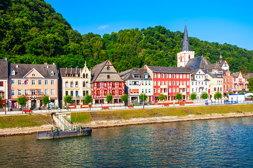 Sankt Goar is a town on the west bank of the Middle Rhine in Germany