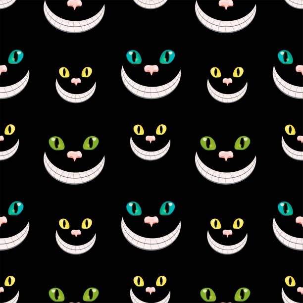 Cheshire Cat T-Shirt - Grinning Invisible Cat Tee Halloween Cheshire Cat T-Shirt - Grinning Invisible Cat Tee Halloween