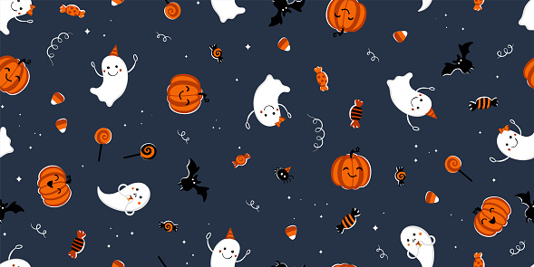 Fun Hand Drawn Halloween Seamless Pattern Cute And Spooky Background Great For Textiles Banners Wallpapers Wrapping Vector Design Stock Illustration - Download Image Now - iStock Fun Hand Drawn Halloween Seamless Pattern Cute And Spooky Background Great For Textiles Banners Wallpapers Wrapping Vector Design Stock Illustration - Download Image Now - iStock
