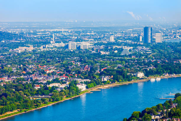 istock Bonn suburb aerial view, Germany 1248727592
