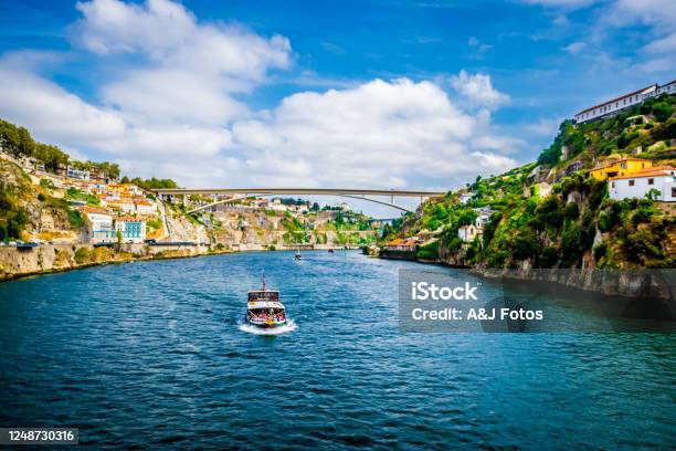 Cruise On The Douro River Stock Photo - Download Image Now - Cruise Ship, Cruise - Vacation, Douro River