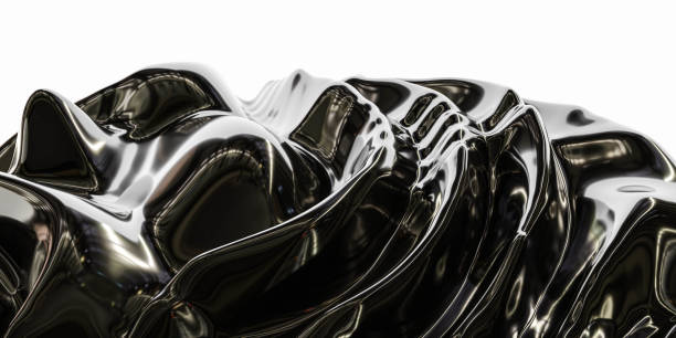 istock abstract metal fluid liquid shiny metallic mirror surface 3d render illustration background 1248730730