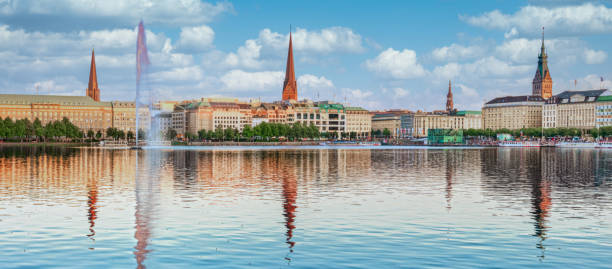 Alster Lake - Binnenalster Hamburg