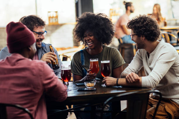 istock Sometimes the most interesting conversations happen at a bar 1248732797