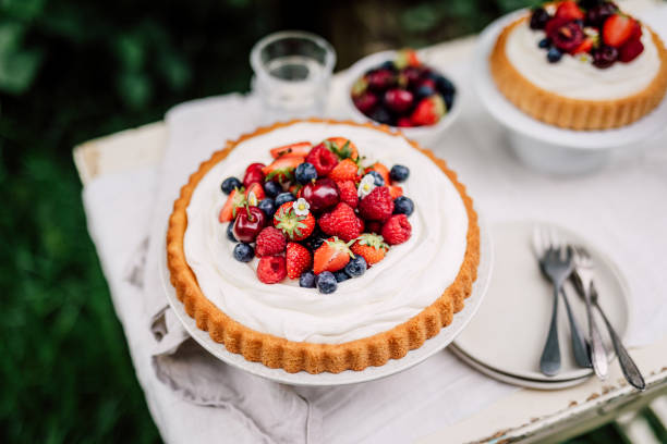 istock Summer Sunday breakfast in garden 1248735915
