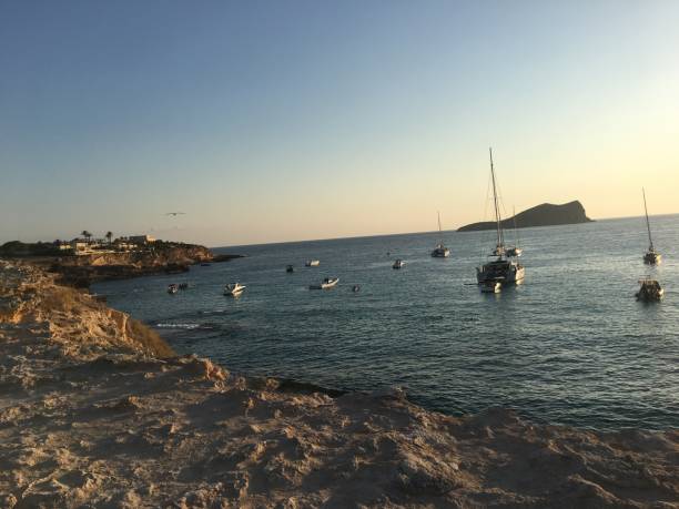 istock Amazing beach in Ibiza 1248746436