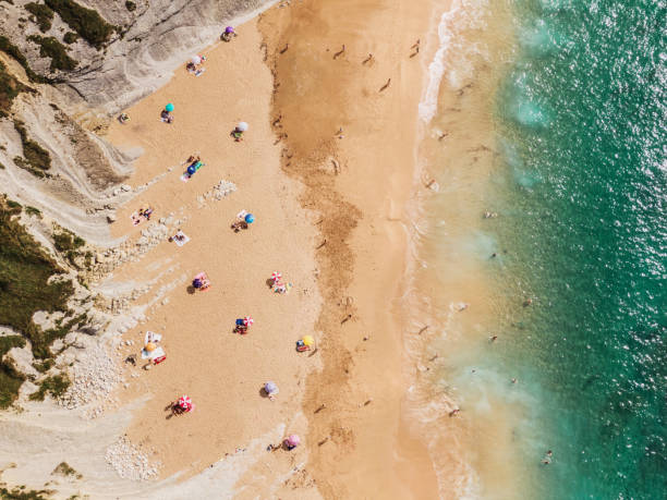 Social distancing at the beach - Summer 2020 - Coronavirus
