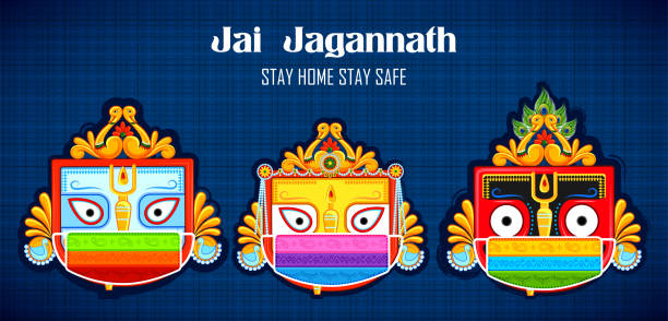 Lord Jagannath Balabhadra And Subhadra On Annual Rathayatra In Odisha Festival Background Stock Illustration - Download Image Now - iStock Lord Jagannath Balabhadra And Subhadra On Annual Rathayatra In Odisha Festival Background Stock Illustration - Download Image Now - iStock