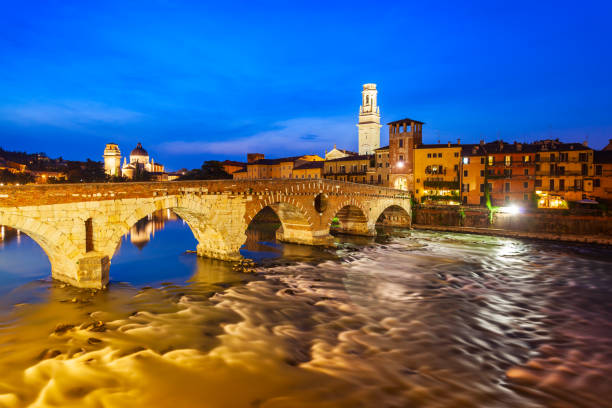istock Ponte Pietra bridge in Verona 1248749969