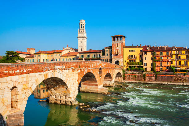 istock Ponte Pietra bridge in Verona 1248749993