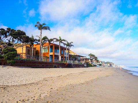 In July 2019, there was some luxury properties on the beach of Malibu in California in USA.