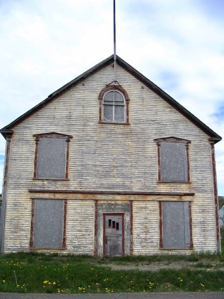 istock Old weathered abandoned building in Twillingate, Newfoundland Canada 1248756829