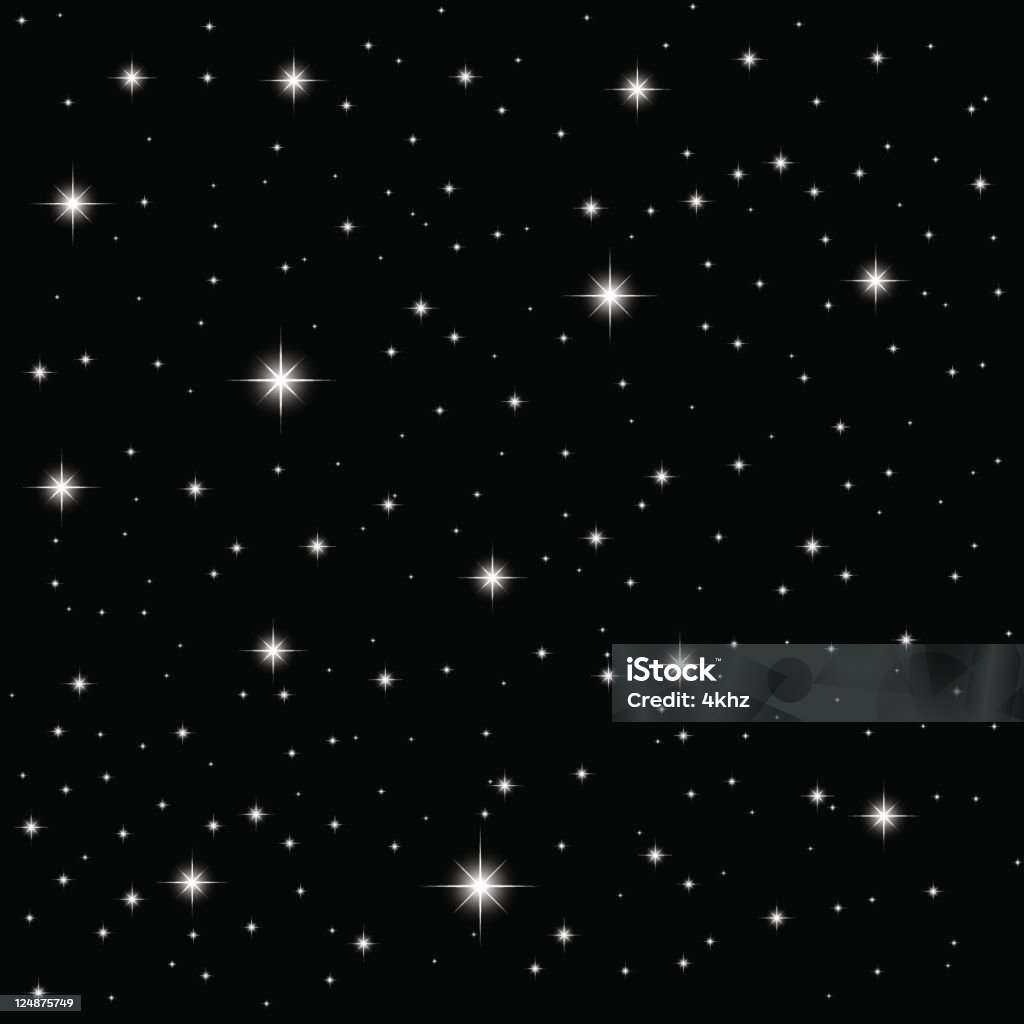 Stars Vector Base Vector Stars Stock Illustration - Download Image Now - Star Field ...