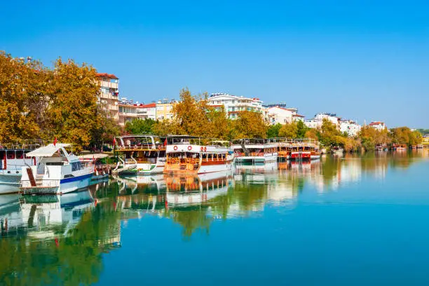 Photo of Tourist cruise boat at Manavgat river