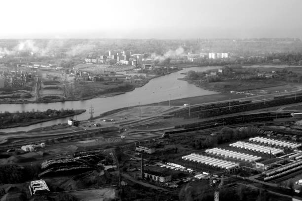 istock Aerial view of Riga, Latvia 1248763111