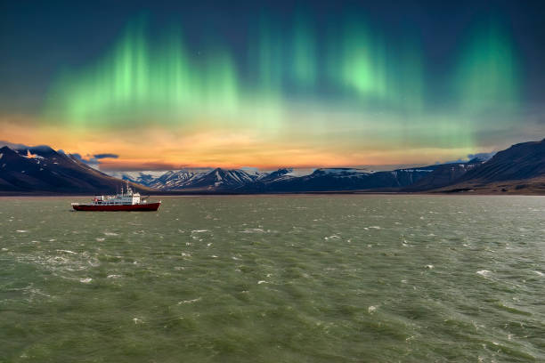 istock Spitsbergen island in the arctic sea 1248766995