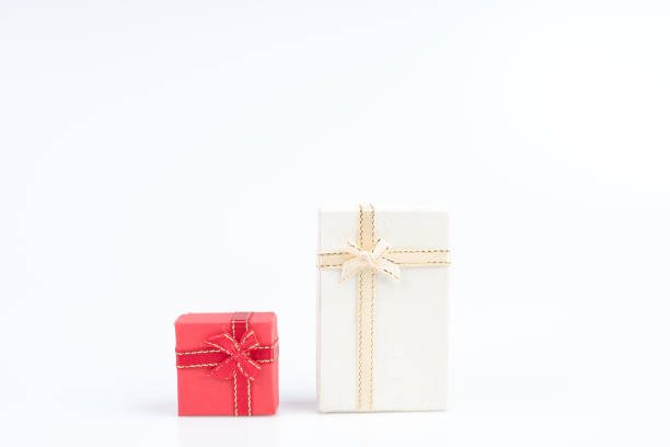 istock Small gift box with ribbon and bow 1248767684
