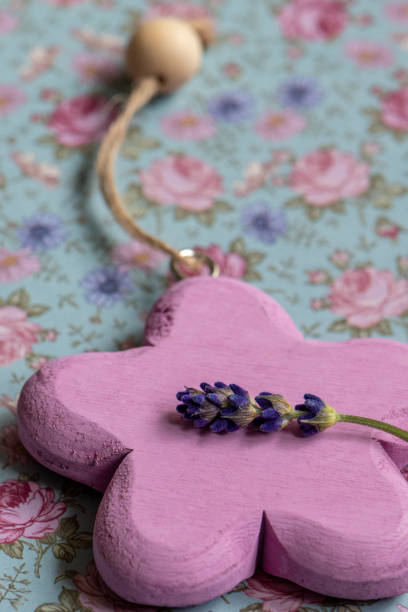 istock Lavender on wooden decoration aromatherapy background 1248768586