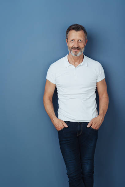istock Three-quarter portrait of a relaxed attractive man 1248770330