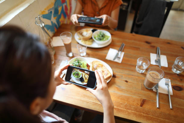 istock Taking photos of food table top shoot 1248772135