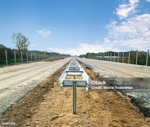 Highway Under Construction Stock Photo - Download Image Now - Asphalt, Boundary, Built Structure