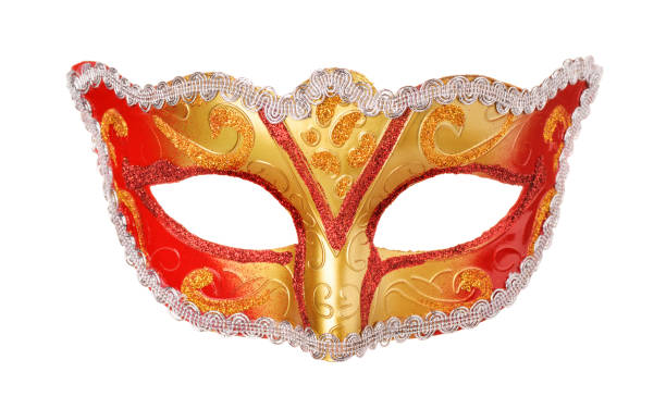 istock Front view of carnival mask 1248776051