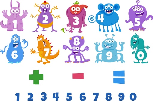 Ilustración Del Número Ocho Con El Diseño Conjunto DE Los Vector Ilustración Del Número Ocho Con El Diseño Conjunto DE Los Vector