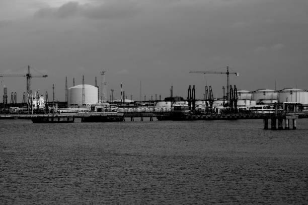 istock Industrial area in the Port 1248781486
