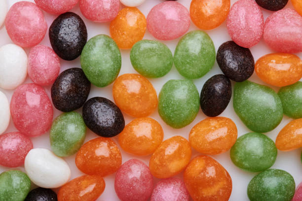 istock Round colorful sweet candy 1248782531