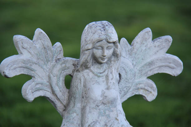 istock statue of an angel face 1248783548